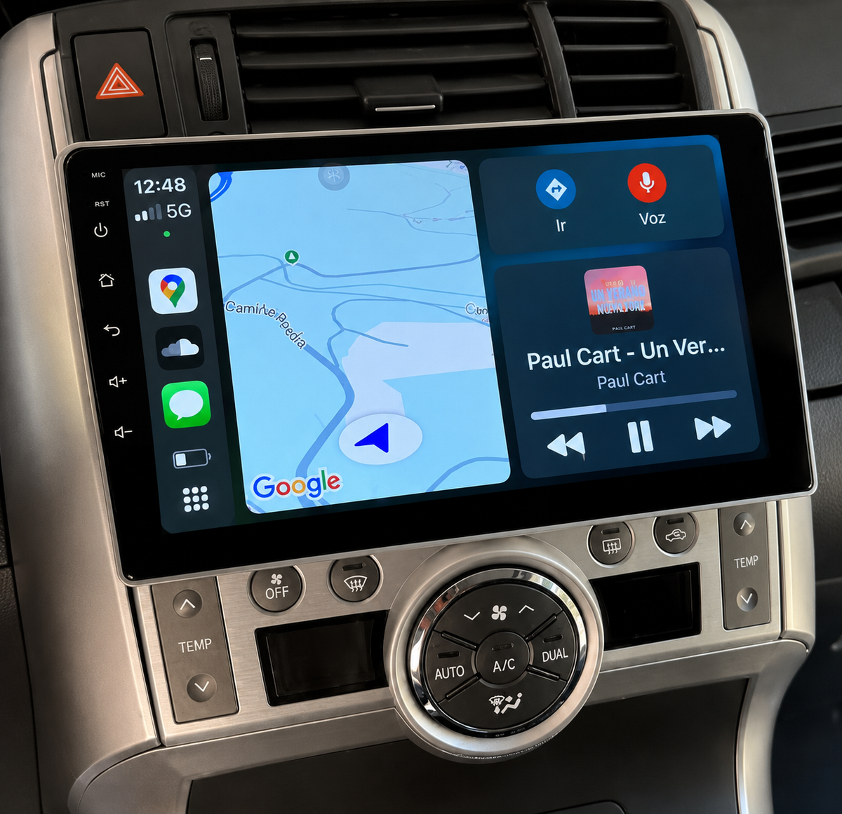 Écran CarPlay Android Auto Toyota Verso (2009-2018) — Spark Auto