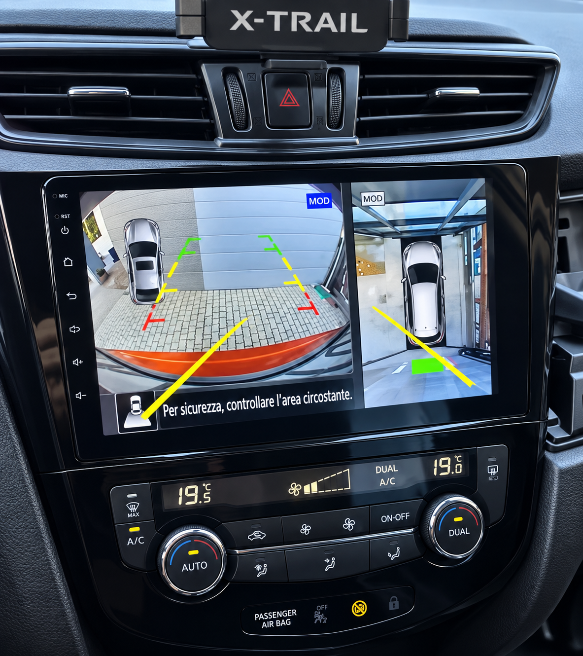 Écran CarPlay/Android Nissan X-Trail 3 (2013-2017) — Écran HD tactile sans fil