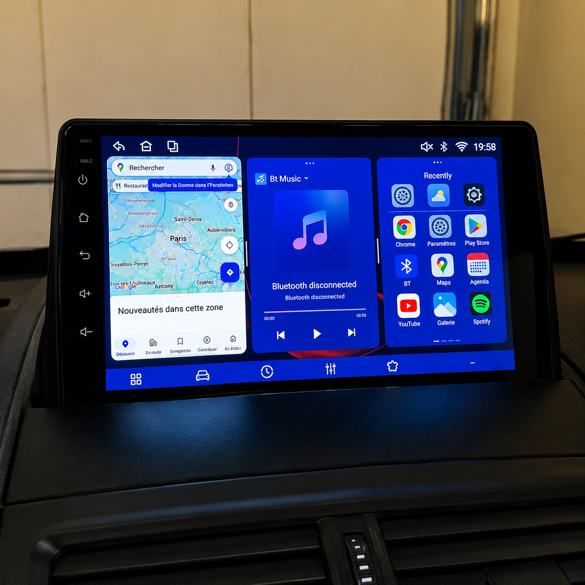 Écran CarPlay Android Auto Renault Mégane 2 (2002-2009) — Spark Auto