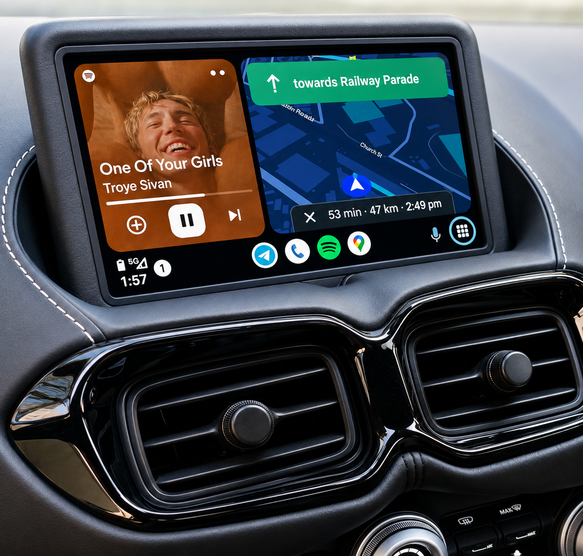 Módulo CarPlay/Android Aston Martin Vantage DB11 (2018-2024) — Módulo CarPlay y Android inalámbrico