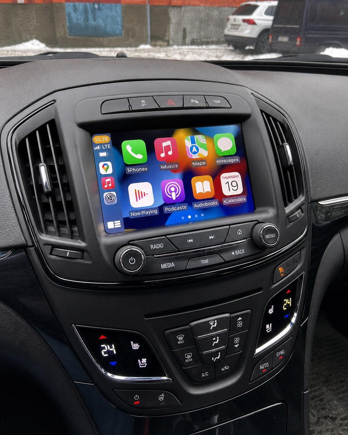 Pantalla CarPlay/Android Opel Insignia (2013-2017) — Pantalla táctil HD inalámbrica