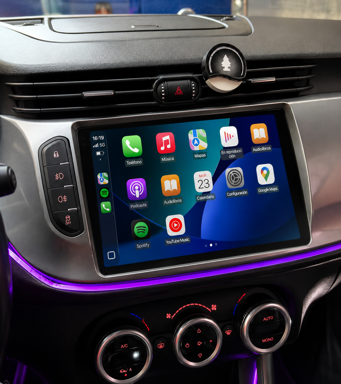 Écran CarPlay Android Auto Alfa Romeo Giulietta (2015-2018) — Spark Auto